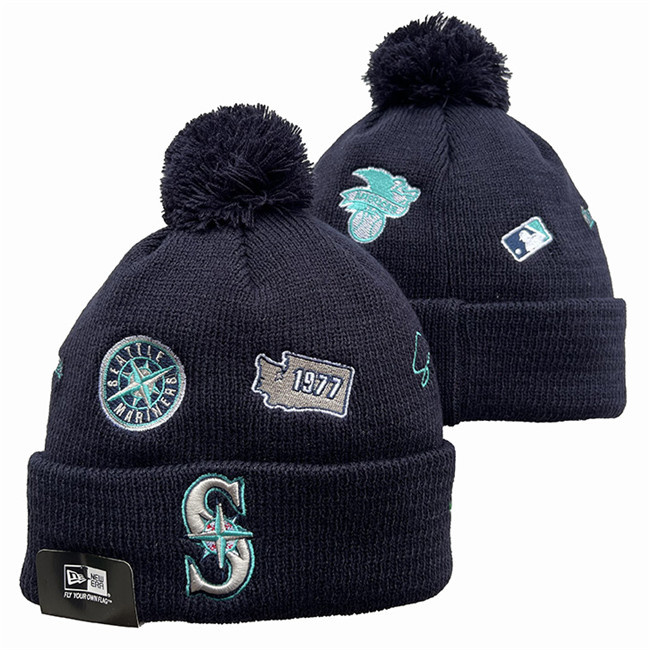 Seattle Mariners Knit Hats 016